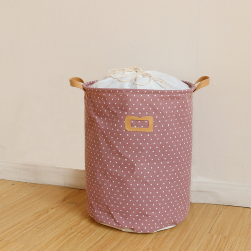 35*45cm Rose Waterproof Panier à Linge Sac De Rangement Panier à Linge Accueil Vêtements Panier