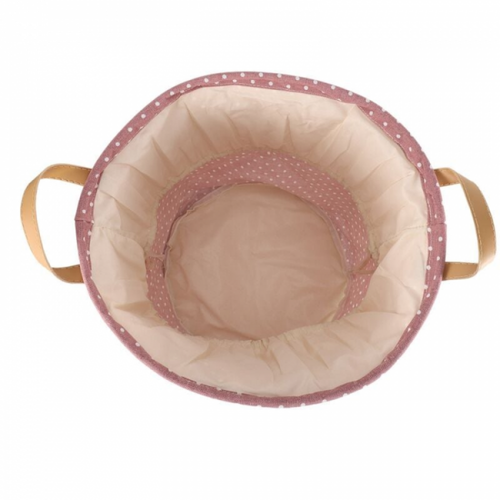 35*45cm Rose Waterproof Panier à Linge Sac De Rangement Panier à Linge Accueil Vêtements Panier