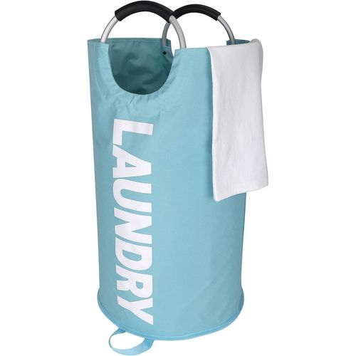 90l Paniers à Linge, Pliable Sac à Linge, Pliage Grande Capacité Corbeilles à Linge