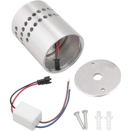 Applique murale LED bleue 3 W, éclairage de salle de bain, applique murale