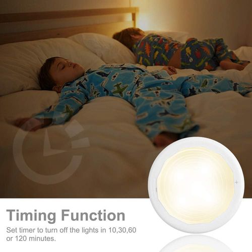 Blanc  Lampe De Placard Spot LED Murale Telecommande Sans Fil 6pcs Lampes Armoire Veilleuse