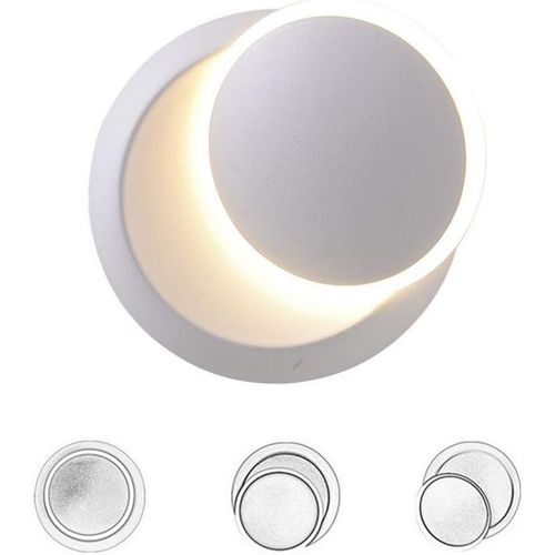 Blanc Appliques Murales Interieur Blanc Lampe Murale LED 5w Moderne Applique Murale Blanc Chaud