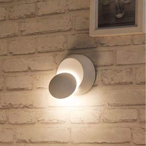 Blanc Appliques Murales Interieur Blanc Lampe Murale LED 5w Moderne Applique Murale Blanc Chaud