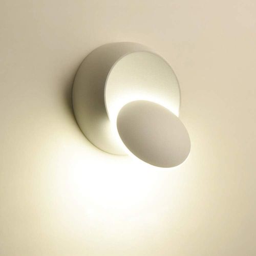 Blanc Appliques Murales Interieur Blanc Lampe Murale LED 5w Moderne Applique Murale Blanc Chaud