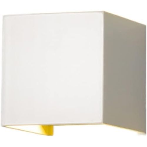 Blanc 6w ，1 Pack Applique Murale Exterieur Interieur LED Lampe Murale Extérieures Moderne  Blanc