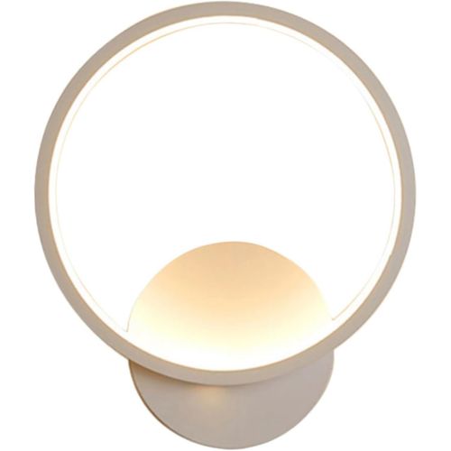 Applique Murale Interieur LED 13w Lampe Murale Ronde Blanc Chaud 3000k Moderne Pour Chambre Salon