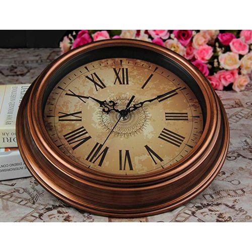 30cm Horloge Murale Silencieuse Vintage Pendules Murales Pour Le Salon Cuisine Chambre à Coucher