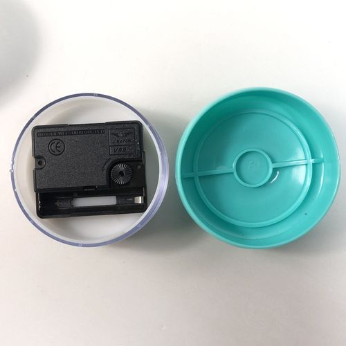 7cm-horloge Murale à Ventouse Salle De Bain Horloge Étanche Anti-buée Horloge Cuisine Salle