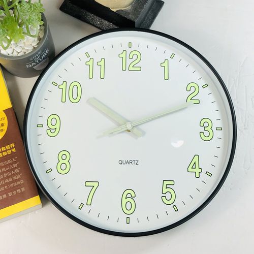 Horloge Digitale Murale Lumineuse 30cm Horloge Silencieuse