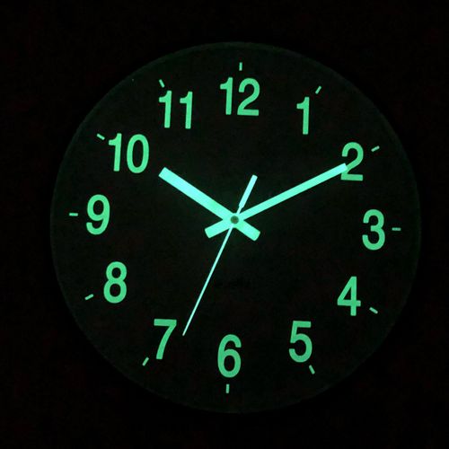 Horloge Digitale Murale Lumineuse 30cm Horloge Silencieuse