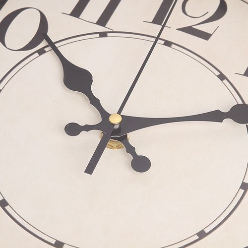 30cm-rétro Horloge Horloge Murale Salon Chambre à Coucher Mode Pinceau Goutte D'or Horloge