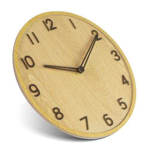 30cm-horloge Murale En Bois Horloge De Salon Horloge à Suspendre Horloge Murale Simple Japonaise