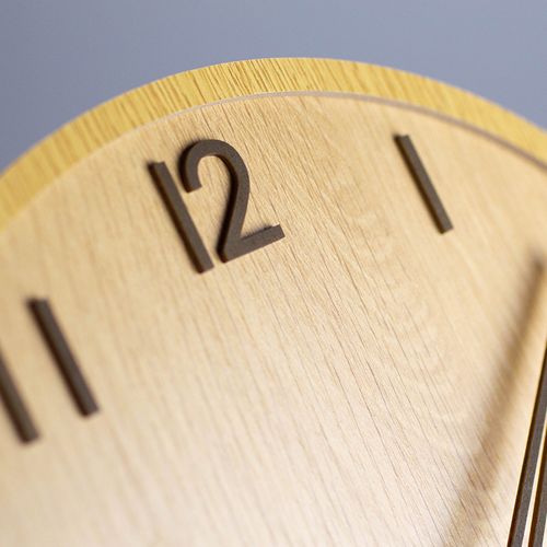 30cm-horloge Murale En Bois Horloge De Salon Horloge à Suspendre Horloge Murale Simple Japonaise