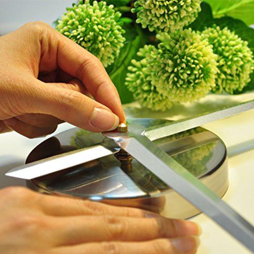 Noir Diy Grand Pendule Murale Chiffres Romains Big Montre Stickers 3d Horloge Montre Murale Home