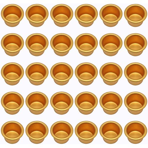 30 Pièces Mini Bougeoir(30pcs,doré),bougeoir En Métal,bougeoir En Métal Petit,support De Bougies