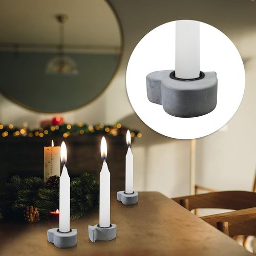 30 Pièces Mini Bougeoir(30pcs,noir),bougeoir En Métal,bougeoir En Métal Petit,support De Bougies