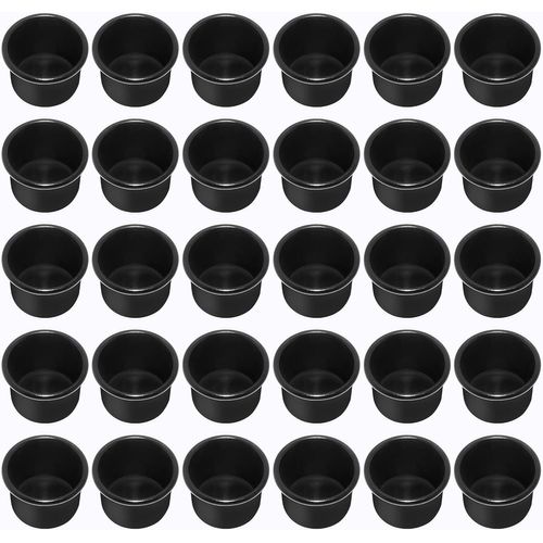30 Pièces Mini Bougeoir(30pcs,noir),bougeoir En Métal,bougeoir En Métal Petit,support De Bougies