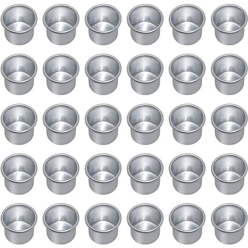 30 Pièces Mini Bougeoir(30pcs,argent),bougeoir En Métal,bougeoir En Métal Petit,support De Bougie