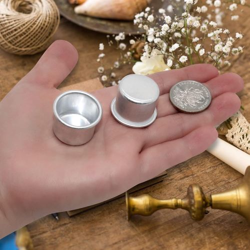 30 Pièces Mini Bougeoir(30pcs,argent),bougeoir En Métal,bougeoir En Métal Petit,support De Bougie