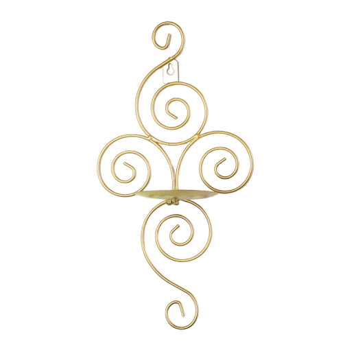 Chandelier Mural De Style Vintage - Or