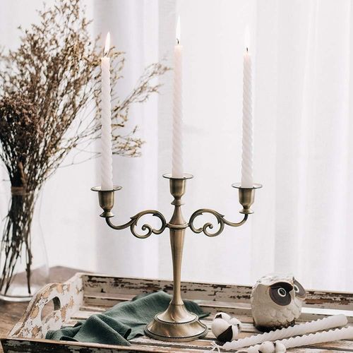 3 Bougeoirs - Bronze