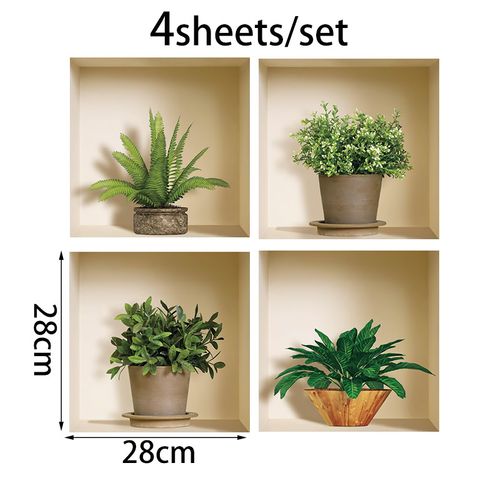 Stickers Adhésifs 3d - Sticker Mural Autocollant Petits Palmiers - Stickers Muraux Chambre Adulte