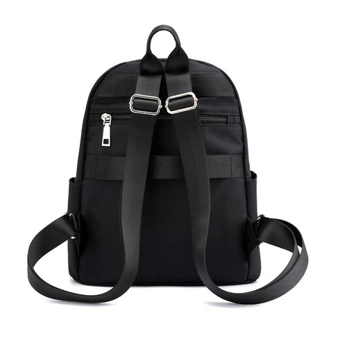 Petit Sac à Dos 2 En 1 Femme - Sac à Bandoulière Convertible - Ville - Noir - Edibazzar