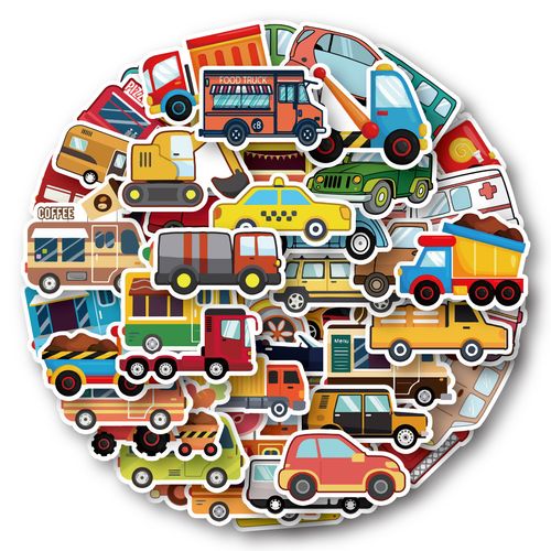 60 Autocollants De Voiture, Autocollants Pour Ordinateur Portable, Autocollants En Vinyle