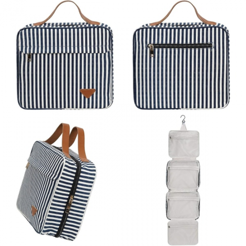 Trousse De Maquillage De Voyage à Suspendre Trousse De Toilette Pour Cosmétiques