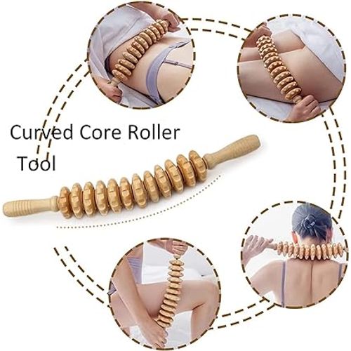Appareil De Massage Roller Manuel, Rouleau De Massage, Anti Cellulite Masseur Rouleau De Massage