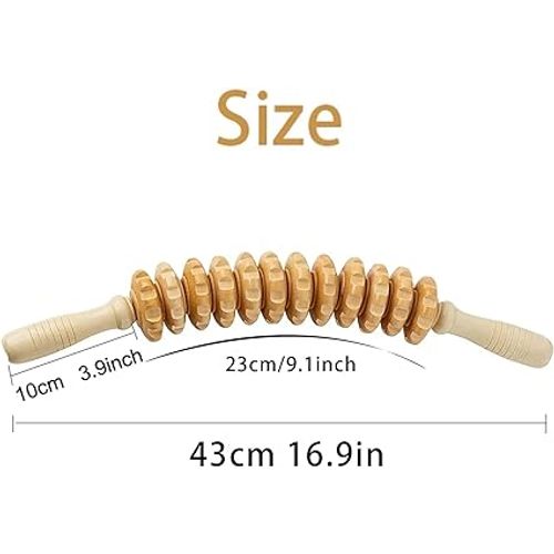 Appareil De Massage Roller Manuel, Rouleau De Massage, Anti Cellulite Masseur Rouleau De Massage