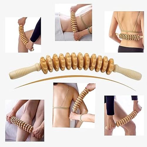 Appareil De Massage Roller Manuel, Rouleau De Massage, Anti Cellulite Masseur Rouleau De Massage