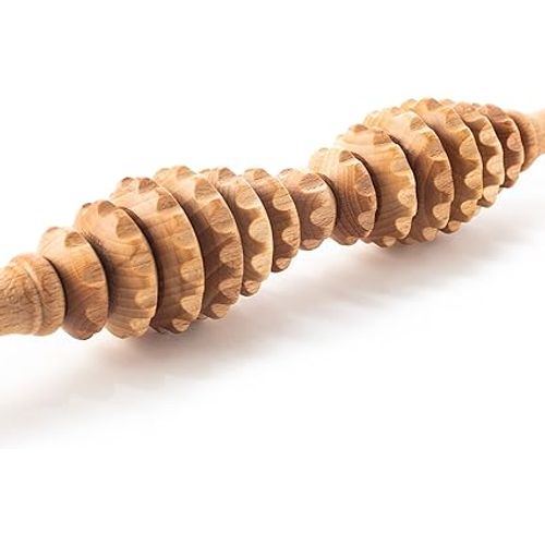 Accessories Anti Cellulite Masseur Rouleau De Massage Appareil Bois 40 Cm