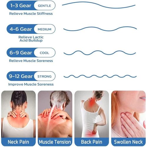 Masseur De Cou Multifonction, Masseur De Cou Intelligent Sans Corde, Dispositif De Massage