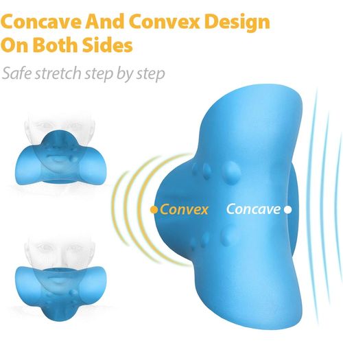 Coussin De Massage Cervical En Forme De C, Coussin Anti-douleur Cervical, Appareil De Traction