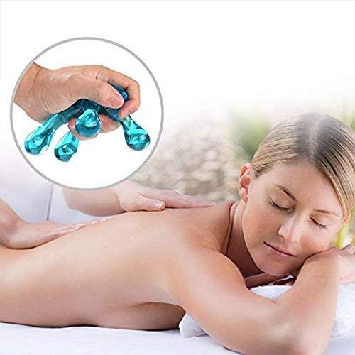 Bleu Outil De Massage Myofascial Trigger Massage, Appareil De Massage 4 Points, Pour La Tête