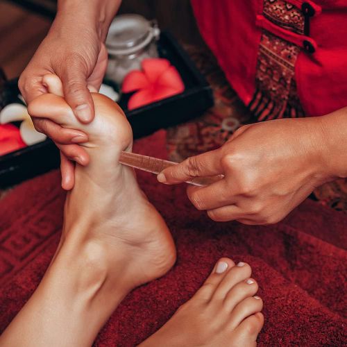 Acupressure Point Stick(15cm), Crayons D'acupression En Bois, Massage Des Pieds En Bois Thérapie