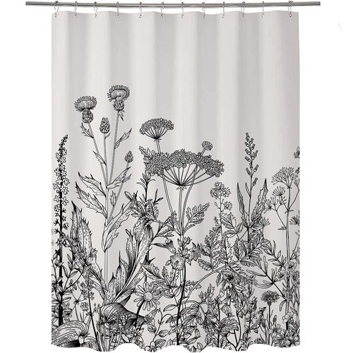 Douceur D'intérieur Rideau De Douche Avec Crochets 180 X 200 Cm Polyester Imprime