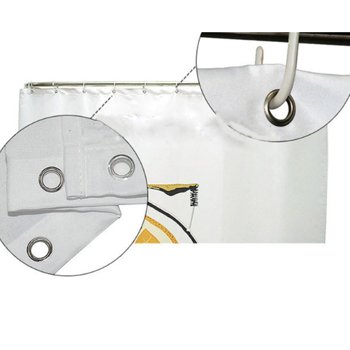 Douceur D'intérieur Rideau De Douche Avec Crochets 180 X 200 Cm Polyester Imprime