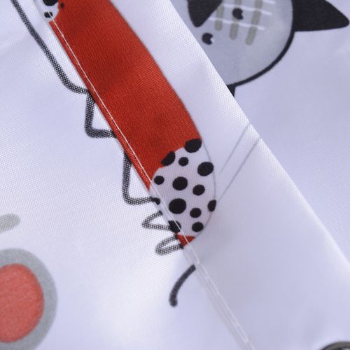 180 X 200cm Rideau De Douche Avec 12 Crochets Séchage Rapidechat , Tissu Polyester Imperméable