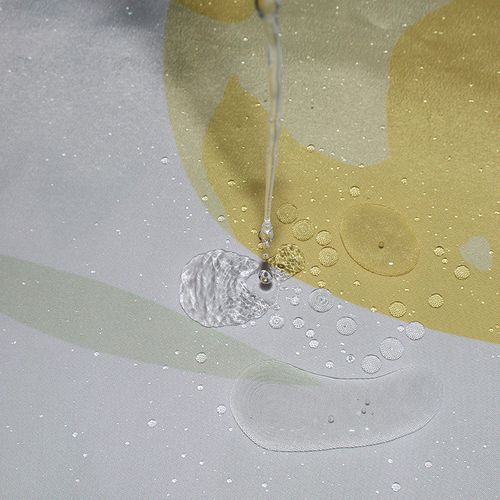 180 X 200cm Rideau De Douche Avec 12 Crochets Séchage Rapidecitron , Tissu Polyester Imperméable