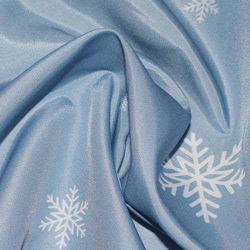 180 X 200cm Rideau De Douche Avec 12 Crochets Séchage Rapideflocon De Neige , Tissu Polyester