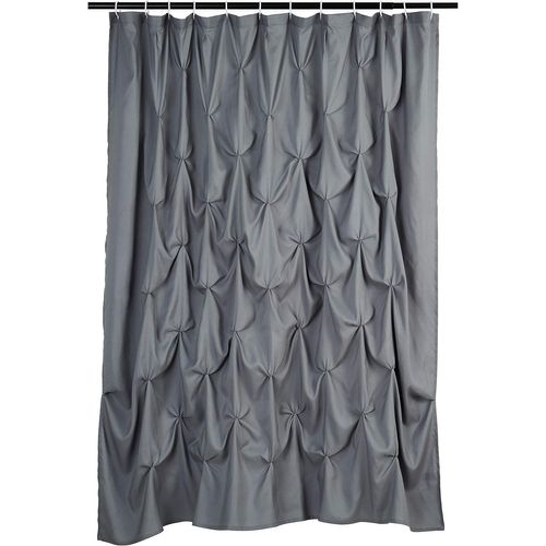 Gris-183x183cm-rideau De Douche à Tissage Gaufré, Polyester