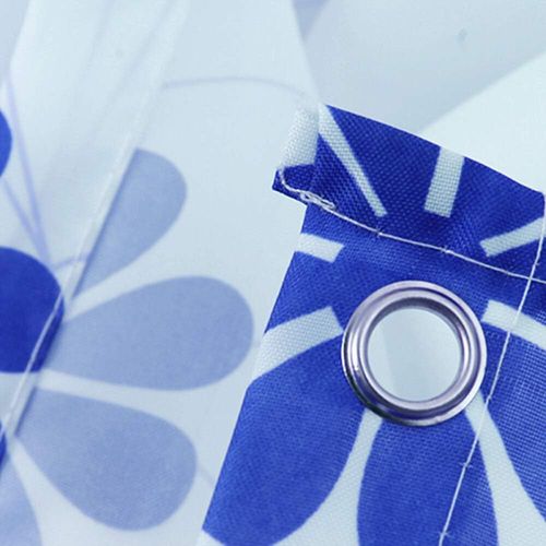 180*180cm Rideau De Douche Imperméable Avec Crochets Patchwork Orange , Haute Qualité, Anti-mois