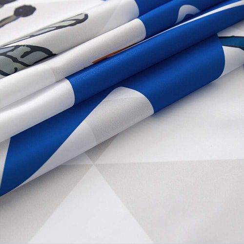 180*180cm Rideau De Douche Imperméable Avec Crochets Patchwork Orange , Haute Qualité, Anti-mois