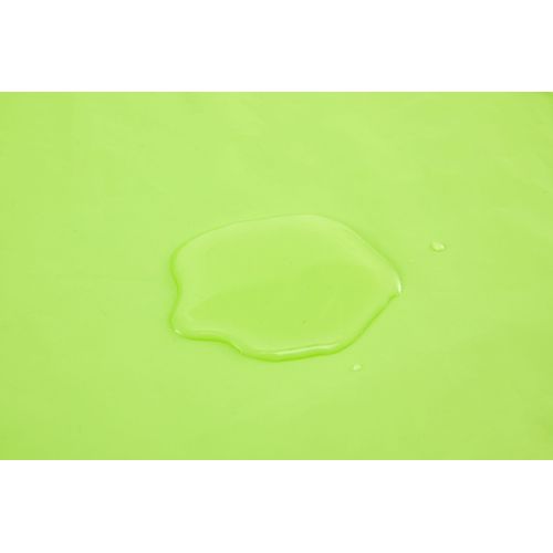 180*180cm Rideau De Douche,peva, Motif Gaufré Vert