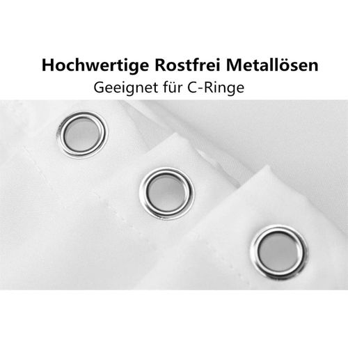 180x180 Design Rideau De Douche Motif Mer Tropical Palmiers Plage Textile Ciel Nuage Rideau Résis