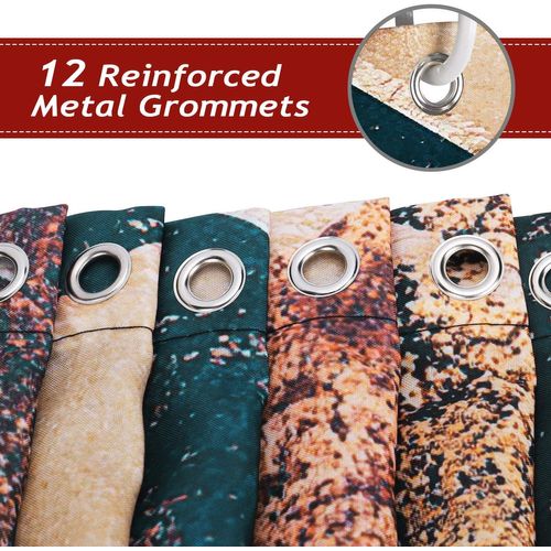 Rideau De Douche Marbre Vert Géométrique 180 X 180 Cm1  Rideau Douche Tissu Polyester Anti Moisi