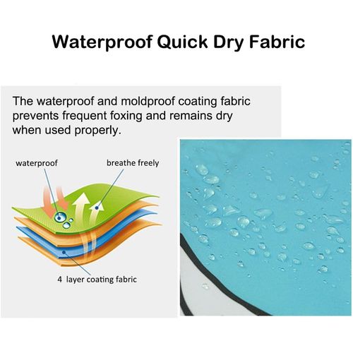 Avec 12 Anneaux Pas De Tapis  L'éléphant 180*200cm Rideau De Douche Tissu Animale Imperméable