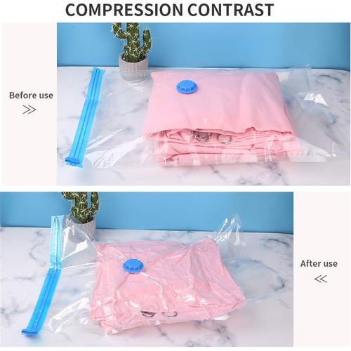 Sacs De Rangement Sous Vide,space Saver Réutilisables,premium Housse De Rangement Sous Vide 18pcs